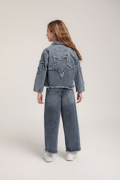 HAUSEkids 4-14 Years Old Mussness Magic Girl's Jacket-Indigo