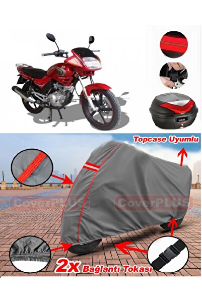 CoverPlus Arora AR 125-48 Yebere حقيبة خلفية متوافقة مع قماش القنب للدراجات ا...