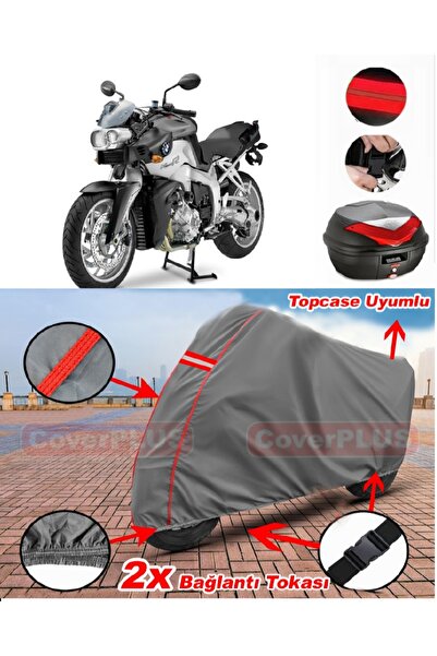 CoverPlus Bmw K 1200 R Rear Bag Compatible Motor Tarpaulin Motorcycle Tarpaul...