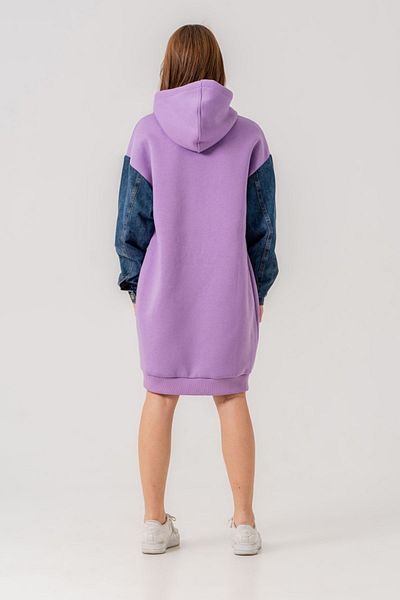 HAUSEkids Rochie pentru fete Moncelo de Mono pentru 8-15 ani -Liliac