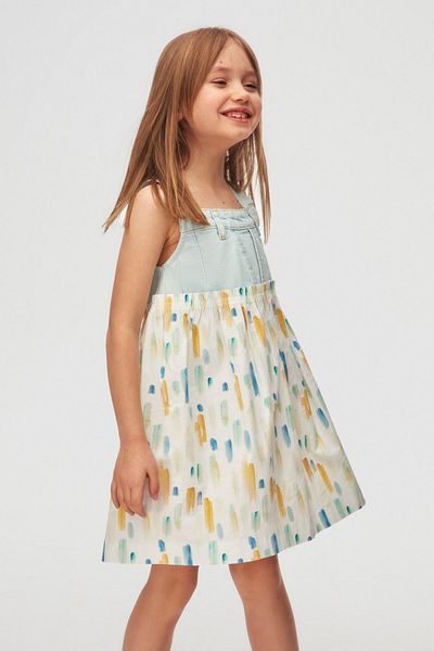 HAUSEkids Rochie pentru fetiță Sharp Canary pentru 4-8 ani-albastru