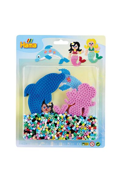 Hama Hama creation set - Dolphin and mermaids