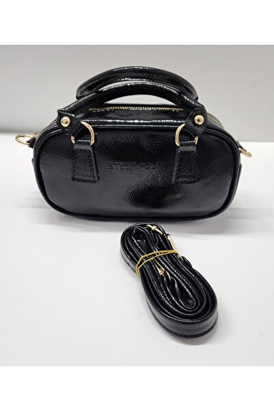 steeppolo steeppolo Geantă de mână, braț și umăr Steeppolo NEGRU din piele ar...