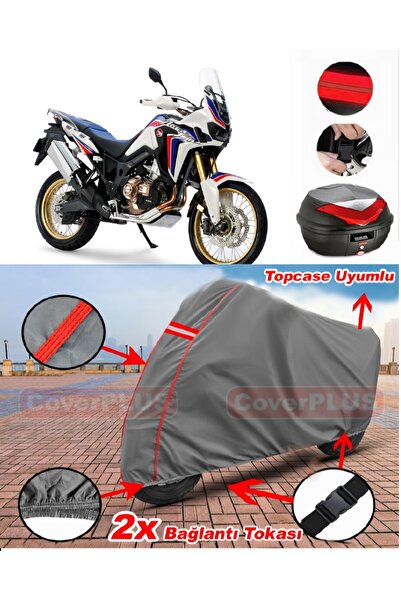 CoverPlus هوندا CRF1100L أفريقيا التوأم الخلفي حقيبة متوافقة مع المحرك القماش...