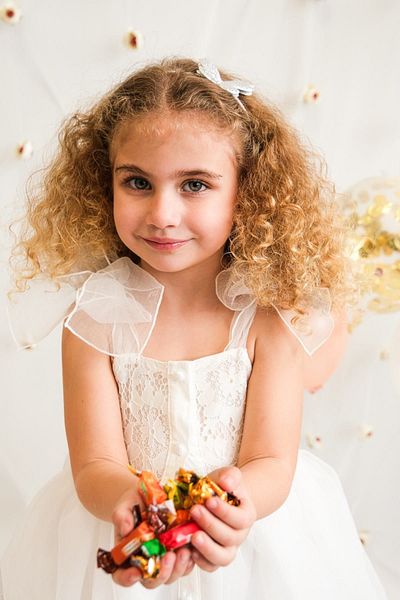 HAUSEkids Φόρεμα για κορίτσια Angel Dream Girl 2-5 ετών-Latte