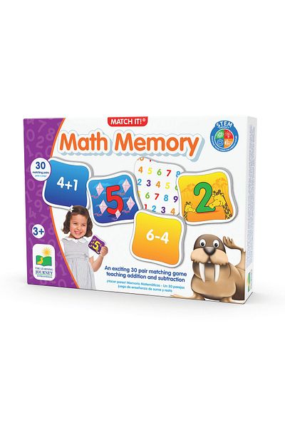 The Joc Călătoria învățării Match It - Calcul matematic