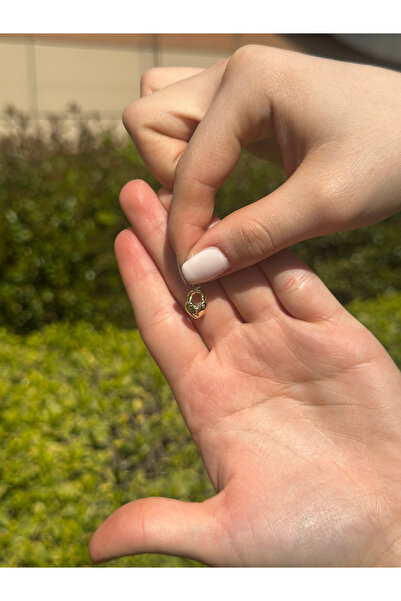 GençTaş Kuyumculuk MİNİMALİST ANAHTAR KALP KOLYE UCU