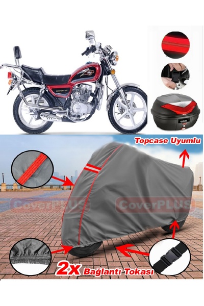 CoverPlus Falcon Comfort 180 حقيبة ظهر متوافقة مع قماش القماش المشمع للدراجات...