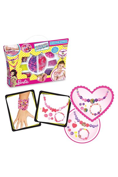 DEDE Bead Jewelry Set with Barbie Bag