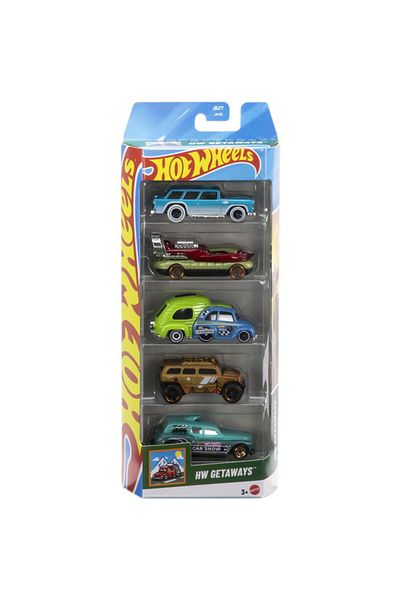 HOT WHEELS Set 5 masinute Hot Wheels - HW Getaways