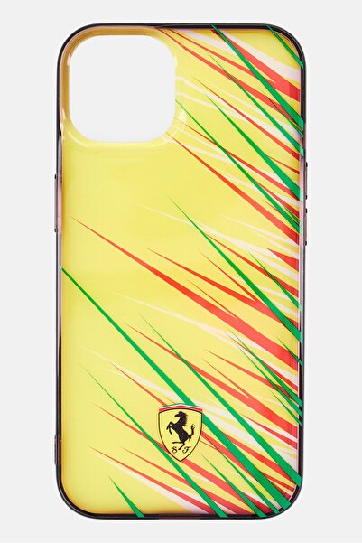 Scuderia Ferrari iPhone 14 Brand Logo Protective Case, Yellow