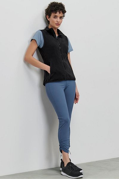 Tchibo Women Plain Fleece Vest, Black