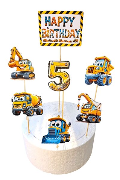 telaşe memuru 5 سنوات من العمر آلات الأعمال عيد ميلاد كعكة تزيين - آلة الأعما...