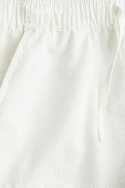 H&M Keten Karışımlı Şort