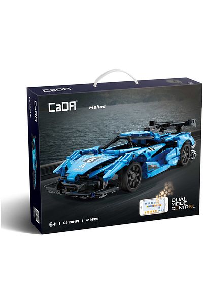 cada Set constructie CaDa - Masinuta Helios dual control C51301W