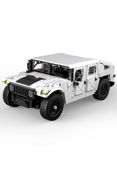 cada Set constructie CaDa - Masinuta Humvee scara 1:12