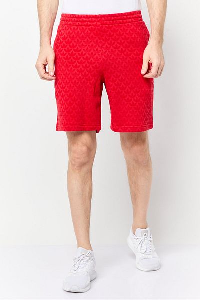 adidas Men Sportswear Fit Training Shorts, Red