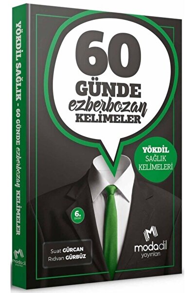 Bi bigelio Modadil Yayınları YÖKDİL Sağlık 60 Günde Ezber Bozan Kelimeler
