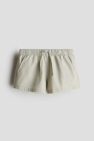H&M Keten Karışımlı Şort