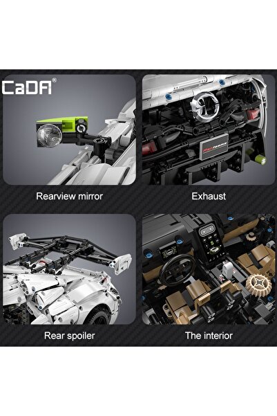 cada CaDa Construction Set - Master Car - 1:8 Phantom C61048W