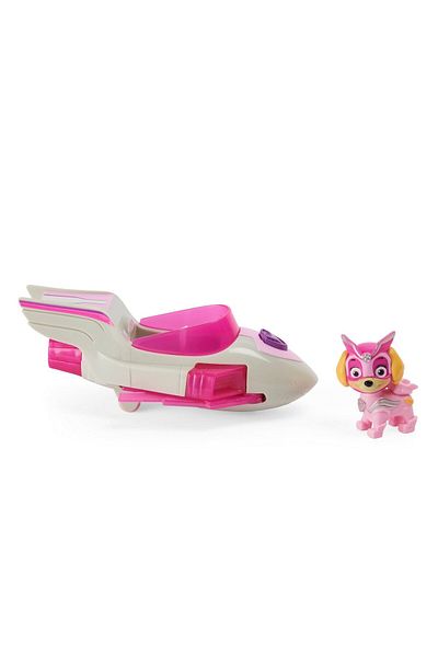 PAW PATROL Set figurina cu vehicul Paw Patrol - Mighty Pups Deluxe