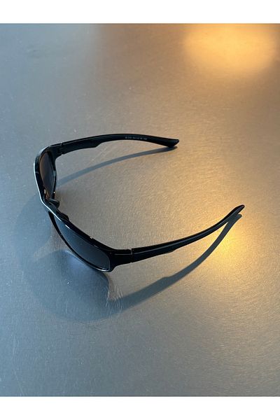 funeyes Yk Model Unisex Face Wrapping Biker Style Sunglasses Women Men Unisex Black Glasses