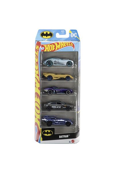 HOT WHEELS Set 5 masinute Hot Wheels - Batman