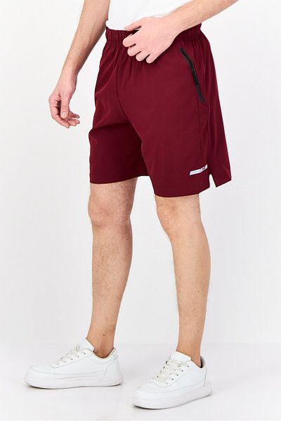 Mister Men 7 Inseam Sportswear Fit Outdoor Shorts, Maroon