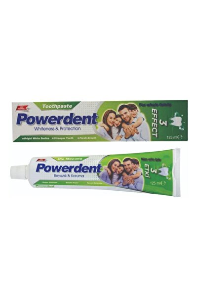 Nisa Kozmetik Powerdent Diş Macunu 3 Etkili 125 Ml.