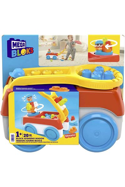 MEGA Vehicul de constructie Mega Bloks - Spinning Wagon