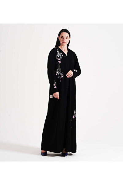 Rosette Abaya Pink-R-202403