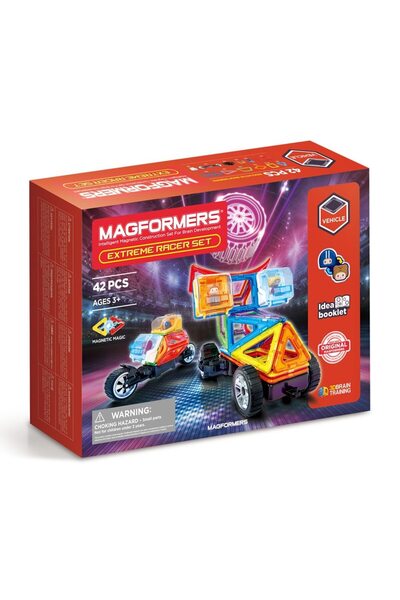 Magformers Комплект за конструиране на магнитни Magformers - Extreme Racer