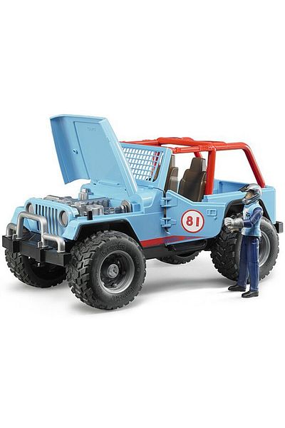 Bruder Masina Bruder Leisure Time - Jeep Cross Country de curse