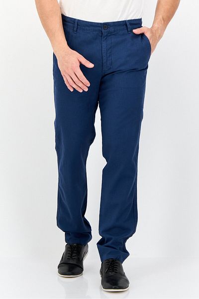 Dockers Men Slim Fit Solid Chino Pants, Navy