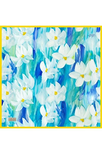 LA BOUTIQUE خريف |   وشاح الصيف البارد 2370-01 90X90