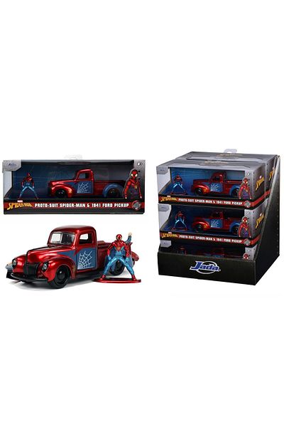 Jada Jada Toys diecast car with figure - Spider-Man