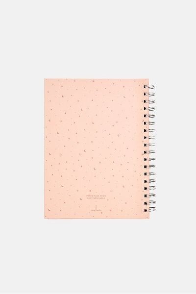 Muy Mucho 100 Sheet Travel Notebooks, Pink