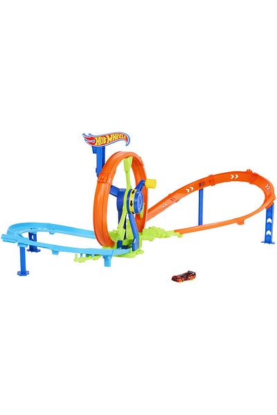 HOT WHEELS Set de joaca Hot Wheels Stunt Tracks - Cursa Lansare Rapida In Bucla