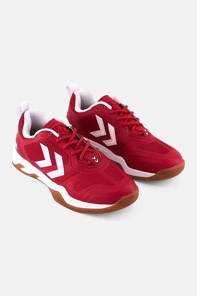 hummel Kids Boy Uruz 2,0 Icon Lace Up Outdoor Shoes, Red