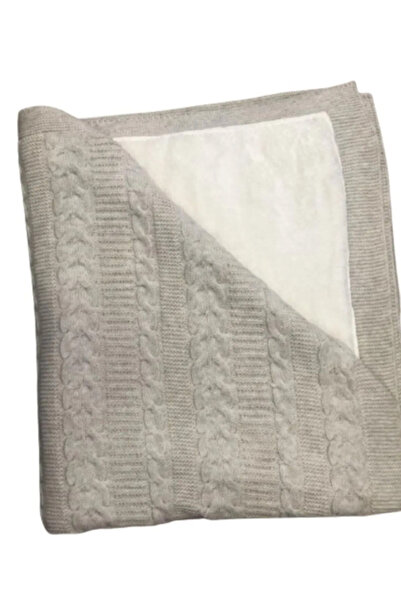 Recos Triko At Kuyruğu Desen (Solmaya Dayanıklı) Battaniye 75x95