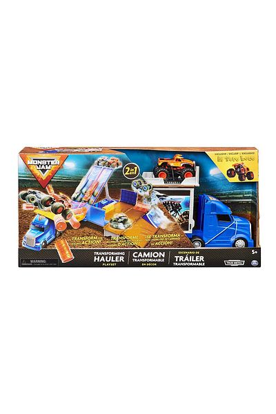 MONSTER Set de joaca Monster Jam - Transforming Hauler