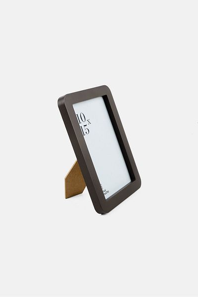 Muy Mucho Metal Standing Glass Photo Frame