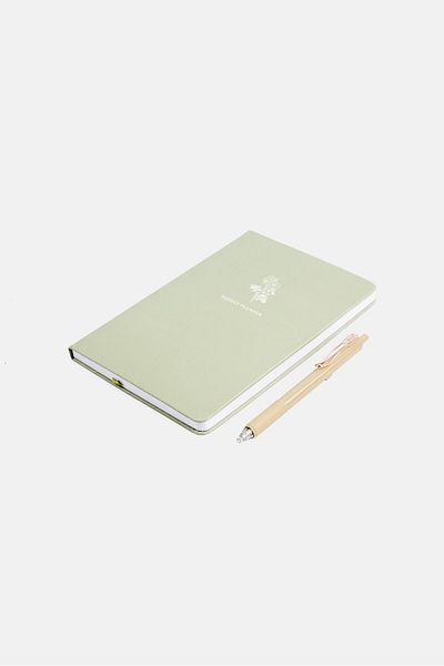 Muy Mucho 78 Sheets Weekly Planner Notebook 14 X 2o Cm, Green
