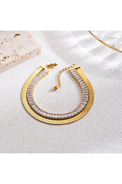 SIC MODA Double Tennis Stainless Steel Bracelet SIC MODA 5656B