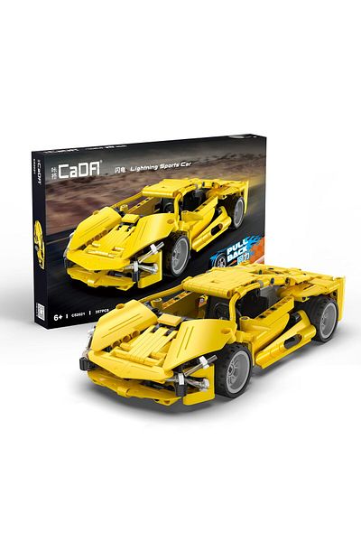 cada Set constructie CaDa - Masinuta Lightning Sports Car C52021W