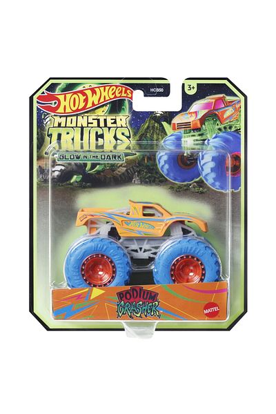 HOT WHEELS Masinuta Hot Wheels Monster Truck - Glow In The Dark