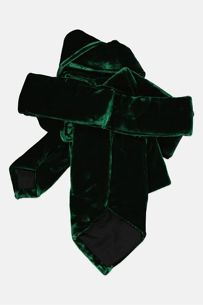 Emporio Armani Women Twisted Headband, Green