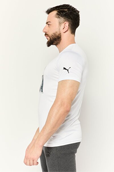 Puma TRAIN CONCEPT GRAPHIC TEE PUMA White