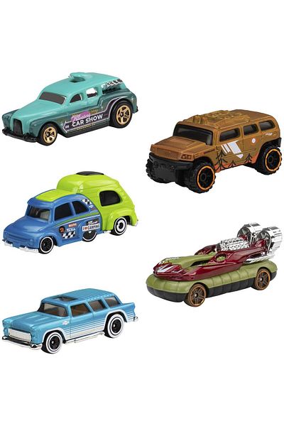 HOT WHEELS Set 5 masinute Hot Wheels - HW Getaways