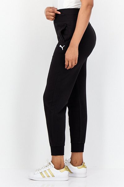 Puma Women Sportswear Fit High Waist Outdoor Track Pants, Black